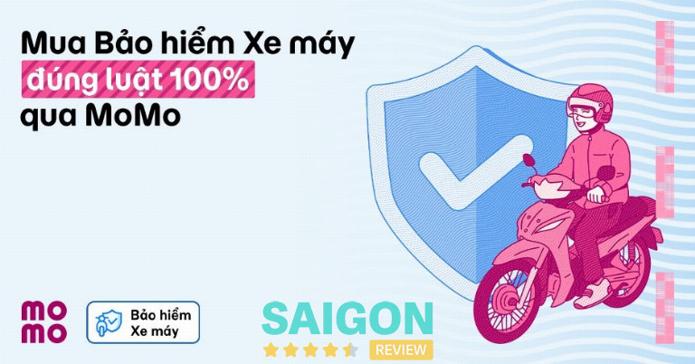 sở hữu bảo hiểm xe máy qua momo